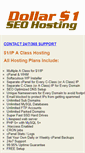 Mobile Screenshot of dollarseohosting.com